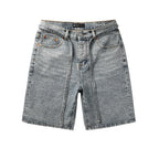 Purple Brand Rhinestone Shorts