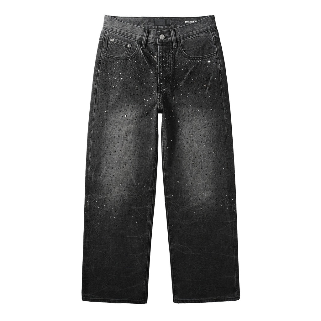Purple Brand Rhinestone Jeans 4