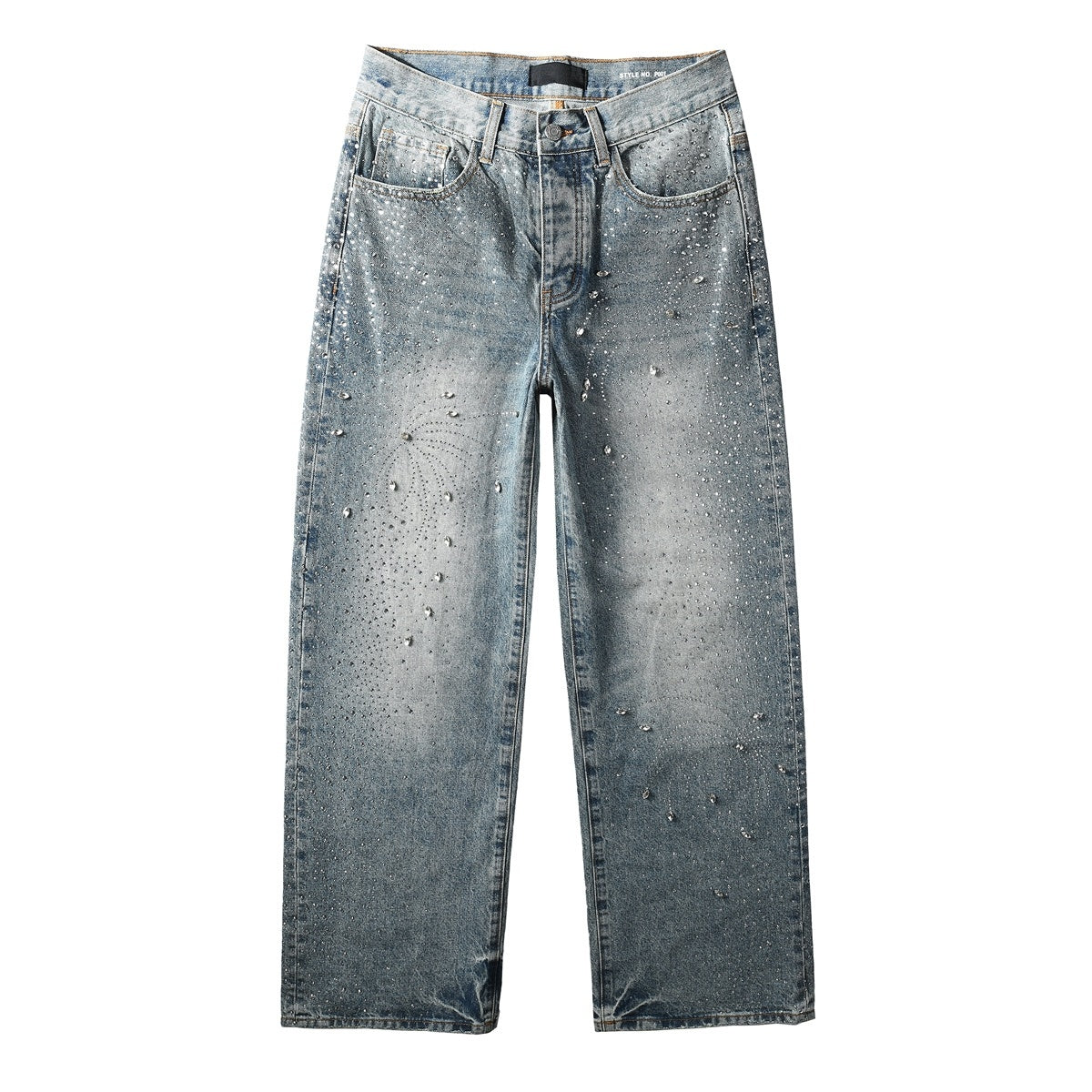 Purple Brand Rhinestone Jeans 3